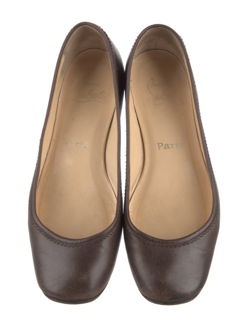 Christian Louboutin Leather Ballet Flats