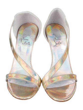 Christian Louboutin Patent Leather Sandals