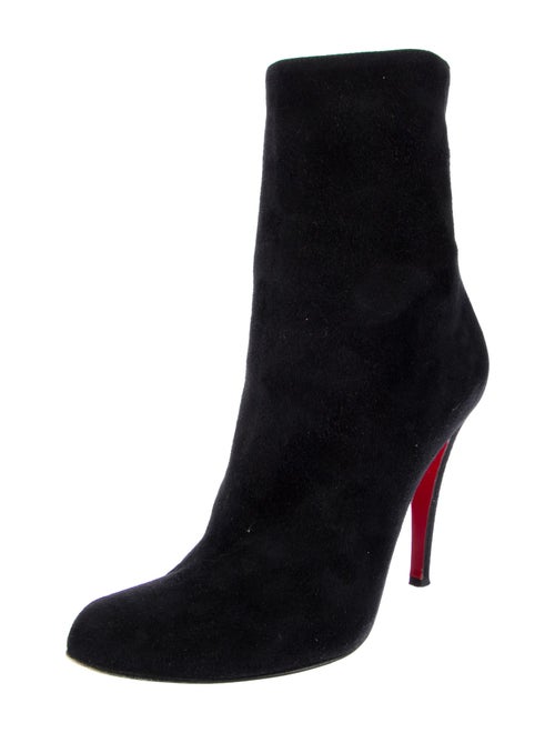 Christian Louboutin Suede Sock Boots