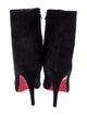 Christian Louboutin Suede Sock Boots