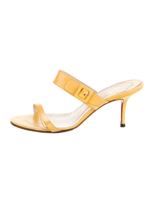 Christian Louboutin Leather Slides