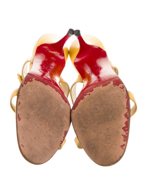 Christian Louboutin Leather Slides