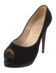 Christian Louboutin Altdama 140 Lamb Fur Pumps