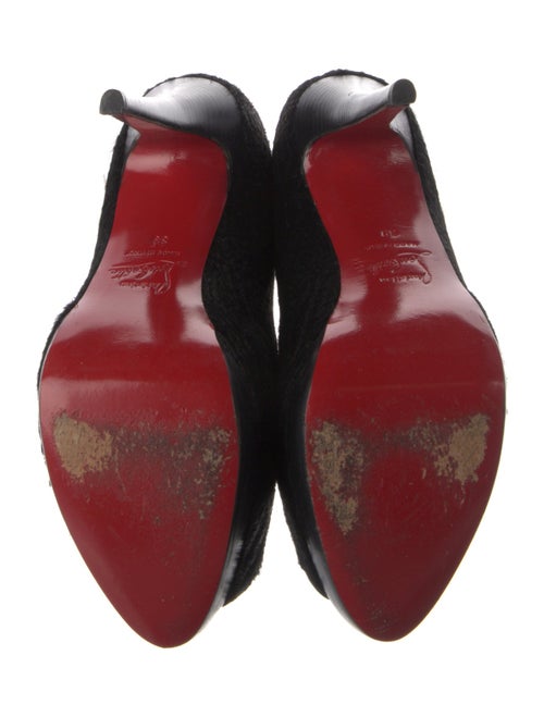 Christian Louboutin Altdama 140 Lamb Fur Pumps