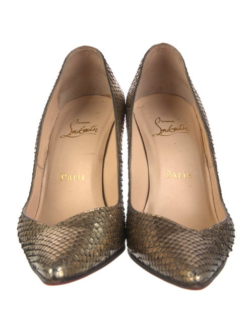 Christian Louboutin Snakeskin Pumps