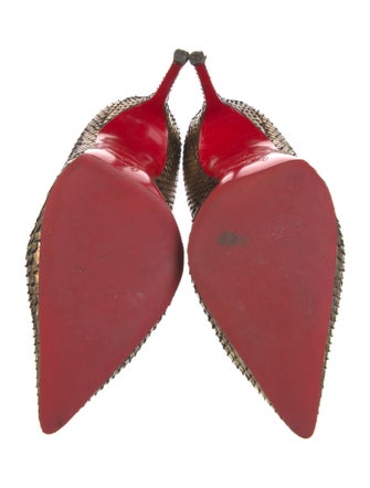 Christian Louboutin Snakeskin Pumps