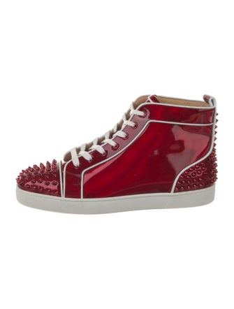 Christian Louboutin PVC Studded Accents Sneakers