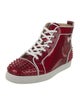 Christian Louboutin PVC Studded Accents Sneakers