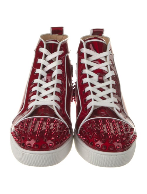 Christian Louboutin PVC Studded Accents Sneakers