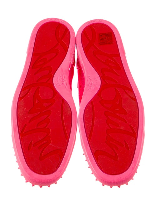 Christian Louboutin Suede Sneakers