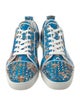 Christian Louboutin Leather Printed Sneakers