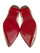 Christian Louboutin Mesh Mesh Accents Ballet Flats