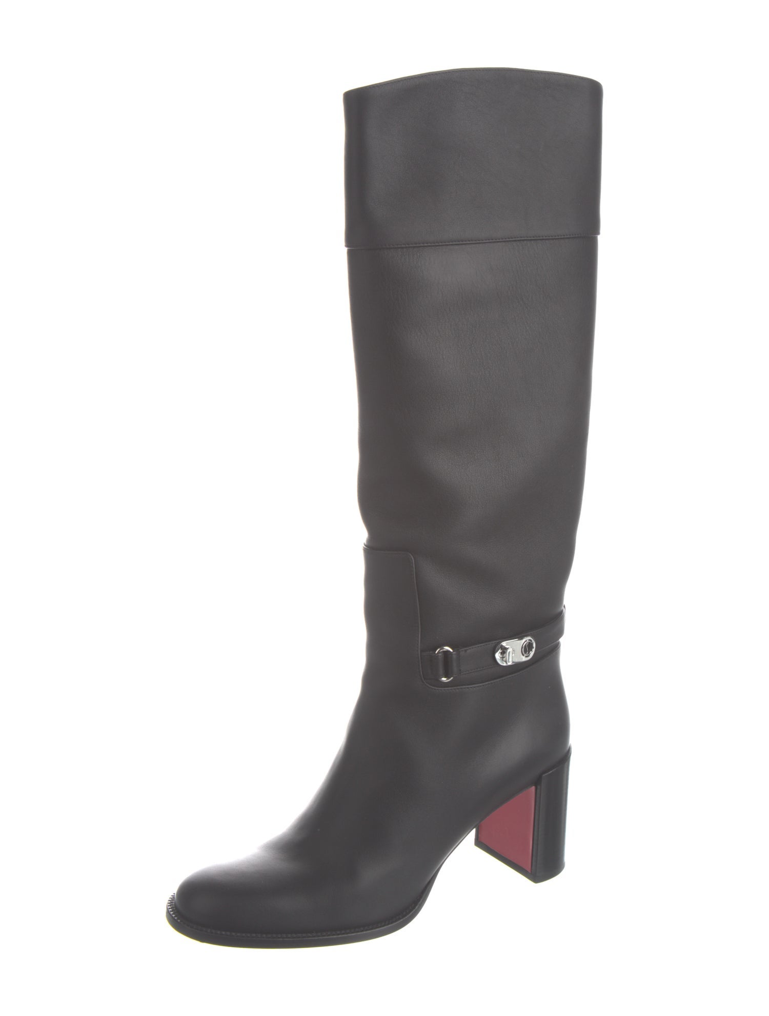 Christian Louboutin Leather Riding Boots