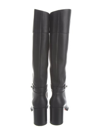 Christian Louboutin Leather Riding Boots