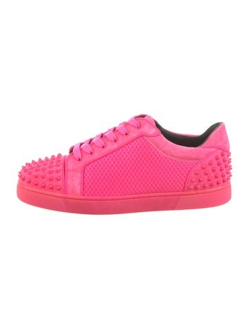 Christian Louboutin Sneakers Suede Studded Accents 10