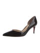 Christian Louboutin Patent Leather D'Orsay Pumps