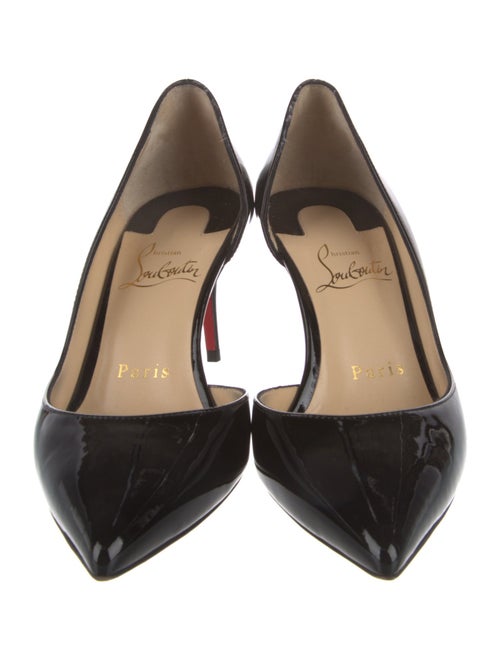 Christian Louboutin Patent Leather D'Orsay Pumps