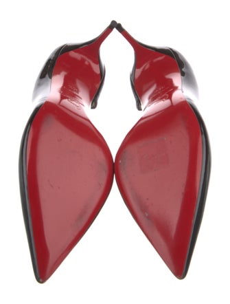 Christian Louboutin Patent Leather D'Orsay Pumps
