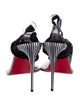 Christian Louboutin PVC Striped Sandals