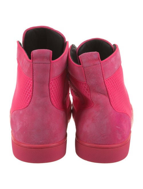 Christian Louboutin Mesh Studded Accents Sneakers