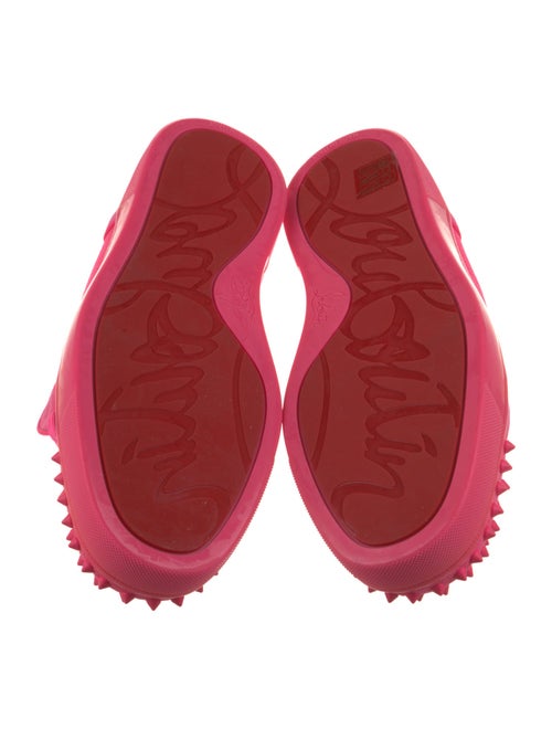 Christian Louboutin Mesh Studded Accents Sneakers