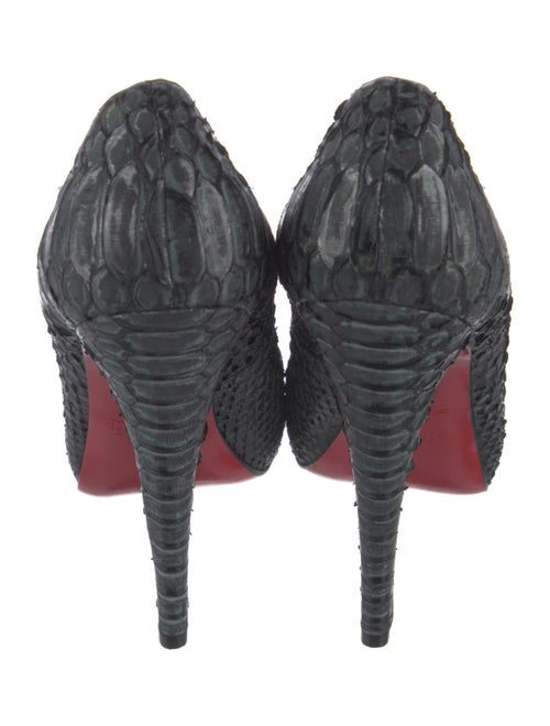 Christian Louboutin Python Pumps