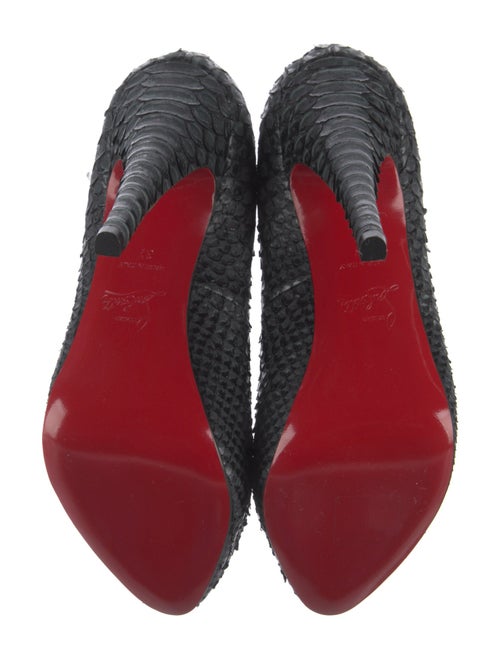 Christian Louboutin Python Pumps