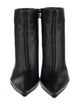 Christian Louboutin Spike Accents Leather Boots