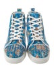 Christian Louboutin Leather Printed Sneakers
