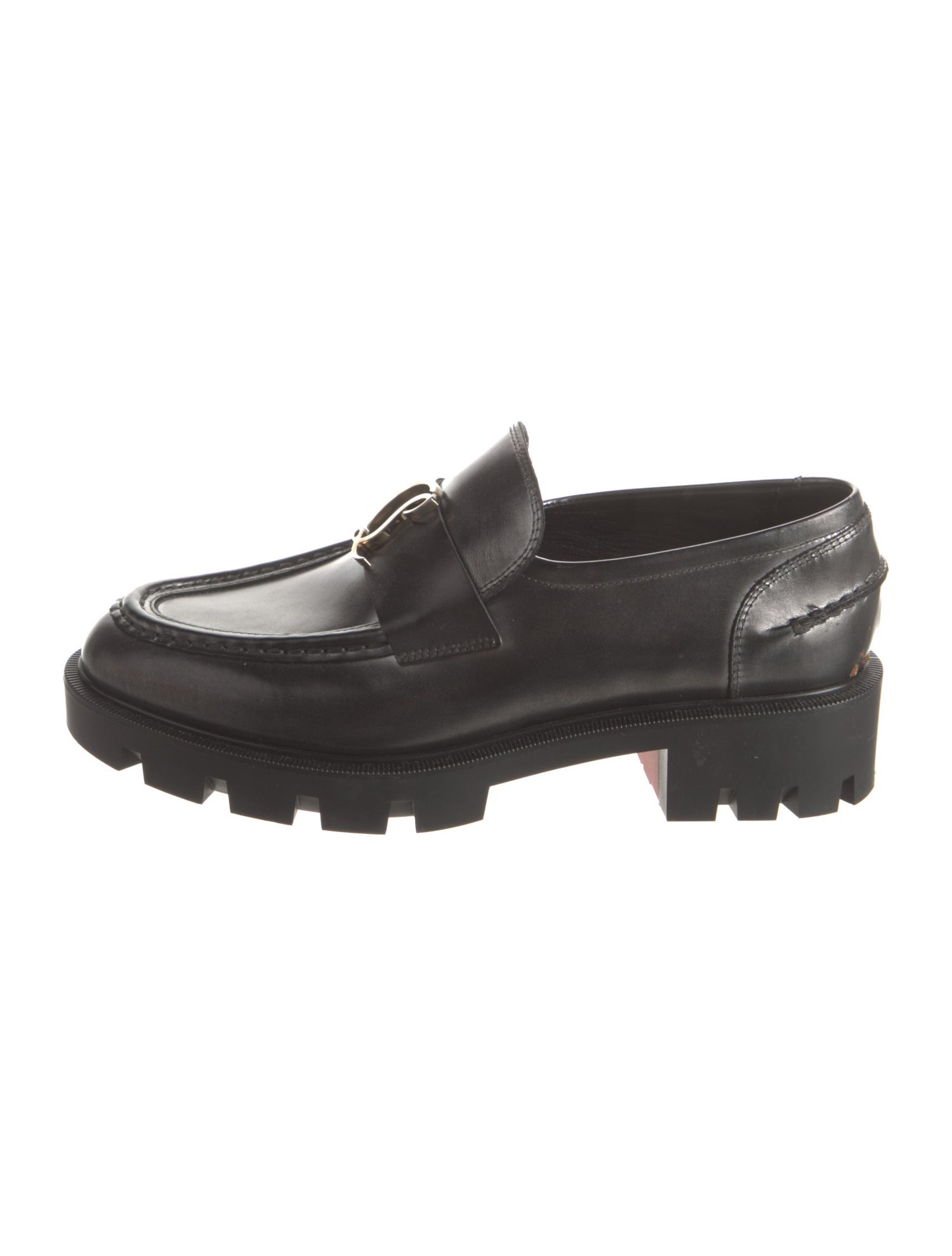 Christian Louboutin Leather Loafers