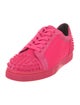 Christian Louboutin Suede Studded Accents Sneakers