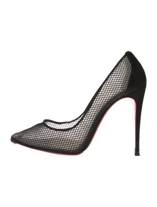 Christian Louboutin Mesh Mesh Accents Pumps