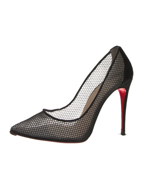 Christian Louboutin Mesh Mesh Accents Pumps