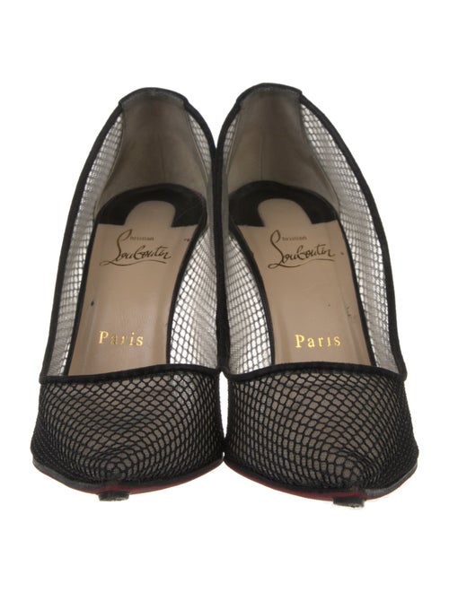 Christian Louboutin Mesh Mesh Accents Pumps