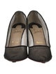 Christian Louboutin Mesh Mesh Accents Pumps