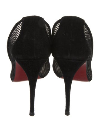 Christian Louboutin Mesh Mesh Accents Pumps