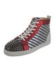 Christian Louboutin Canvas Striped Sneakers