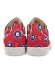 Christian Louboutin Satin Printed Sneakers