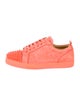 Christian Louboutin Suede Studded Accents Sneakers