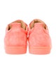 Christian Louboutin Suede Studded Accents Sneakers