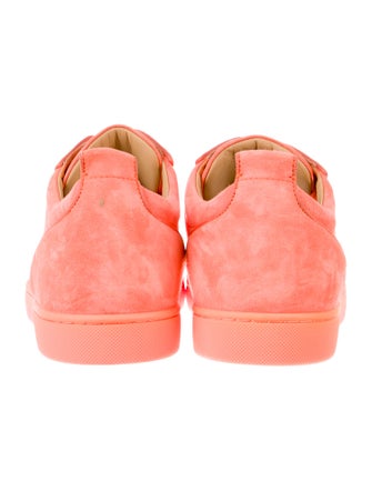 Christian Louboutin Suede Studded Accents Sneakers