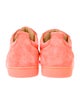 Christian Louboutin Suede Studded Accents Sneakers