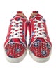 Christian Louboutin Satin Printed Sneakers