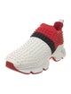 Christian Louboutin Neoprene Colorblock Pattern Sneakers
