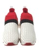 Christian Louboutin Neoprene Colorblock Pattern Sneakers