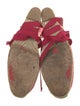 Christian Louboutin Canvas D'Orsay Flats