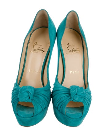 Christian Louboutin Suede Pumps