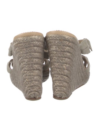 Christian Louboutin Bow Accents Espadrilles