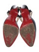 Christian Louboutin Leather T-Strap Pumps