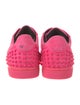 Christian Louboutin Suede Studded Accents Sneakers